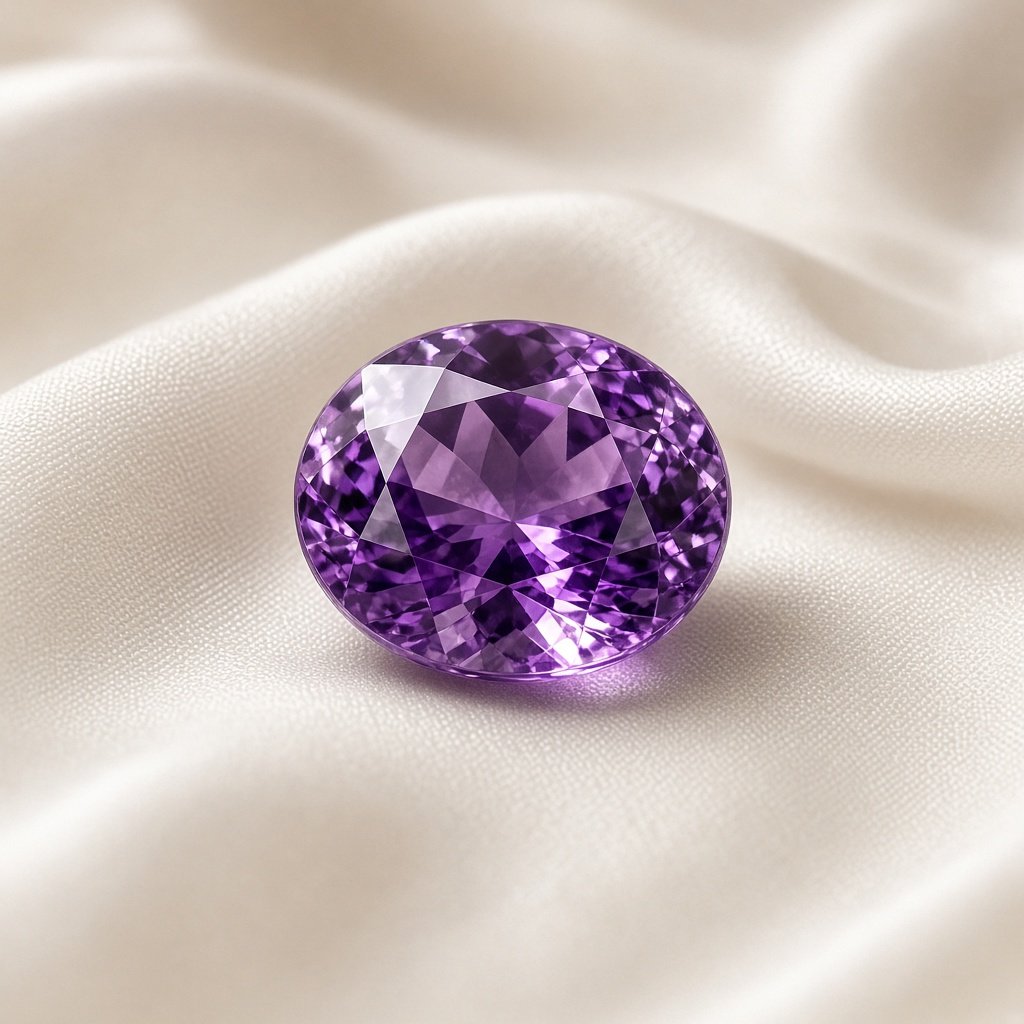 Amethyst gemstone