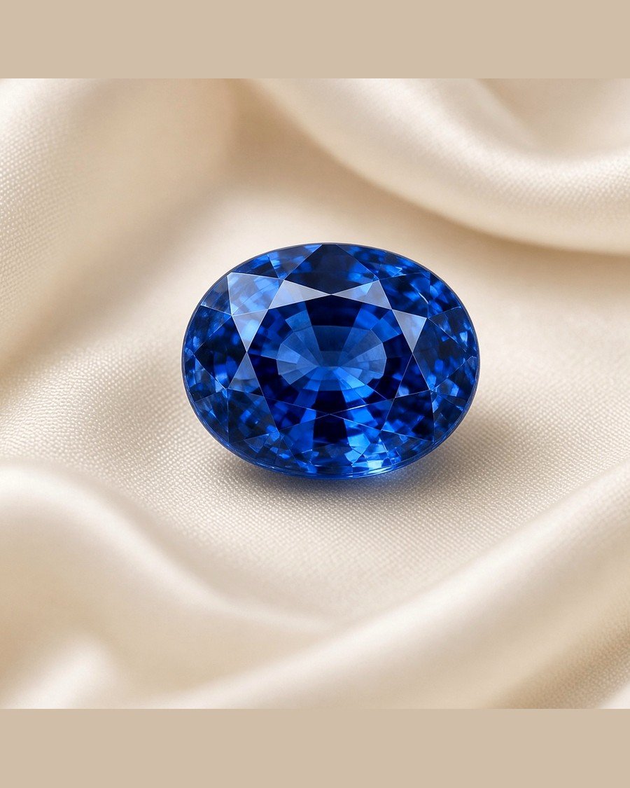 Natural India Blue Sapphire gemstone 1.50 ct carat
