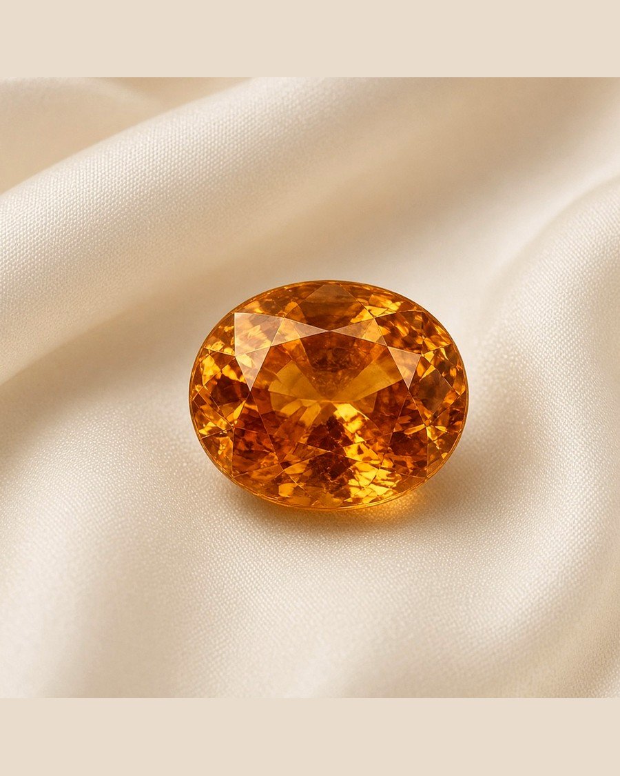 Natural Sri Lanka Hessonite gemstone 5.50 ct carat