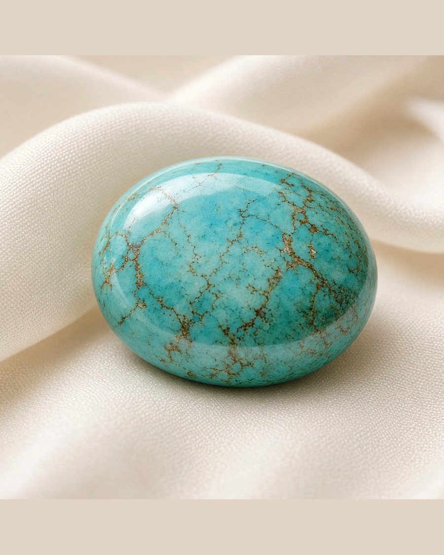 Natural Iran Turquoise gemstone 8.00 ct carat